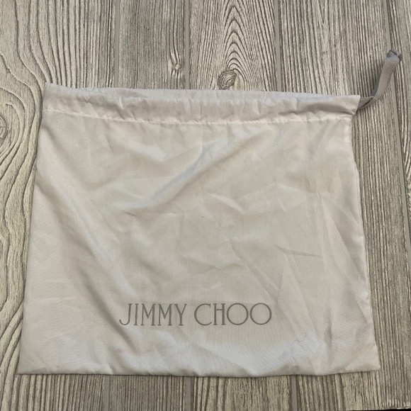 JIMMY CHOO Callie Studded Leather Bucket Bag Black & Silver - Picture 15 of 15